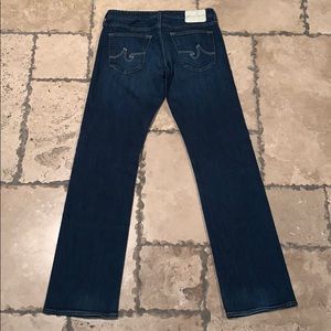 AG men’s protégé straight leg blue jean 32/34 new